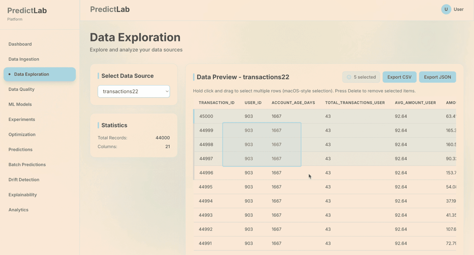 Automated Predictive Modeling Platform